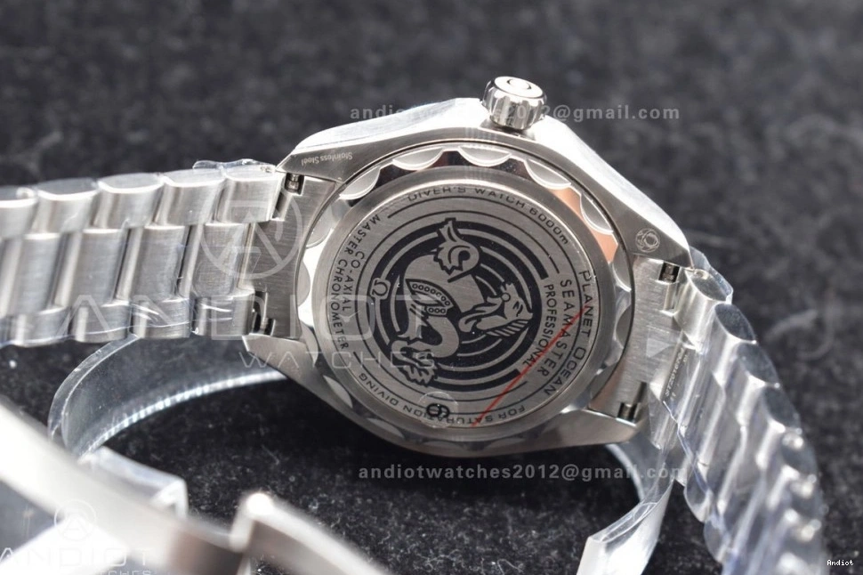 on Edition 1:1 Ultra Blue Seamaster A8912 SS Dial Best Deep SBF SS Deep Bracelet 6000M Super Clone 1228